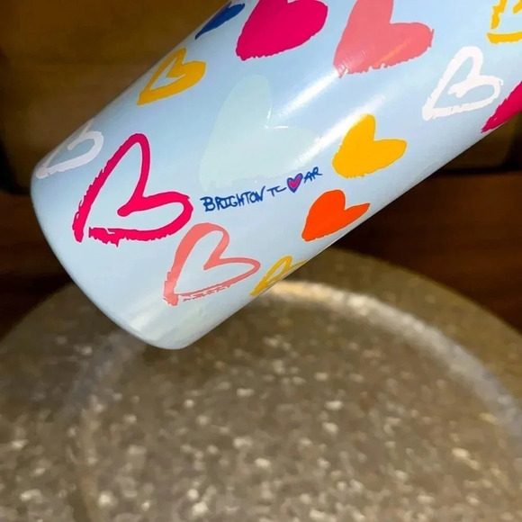 NWT BRIGHTON Designer Stainless Steel Color of Love Water Bottle/Jug Valentine’s - Picture 12 of 16